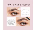 Double-headed Eyebrow Styling Wax, Eyebrow Styling Cream Brows Soap Wax Brush Makeup Eyebrow Gel for Natural Brows, 3D Feathery Brows Makeup Balm, Lasting