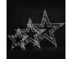 LED Christmas Star - Dual Colour - 3 Size Options - 40cm