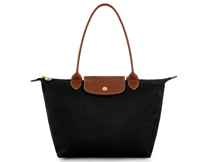 Longchamp Le Pliage Small Shoulder Tote Bag - Black