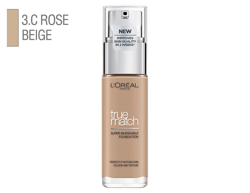 Loreal True Match Liquid Foundation 3C Rose Beige