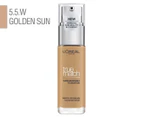 L'Oréal Paris True Match Liquid Foundation 30mL - #5.5.W Golden Sun