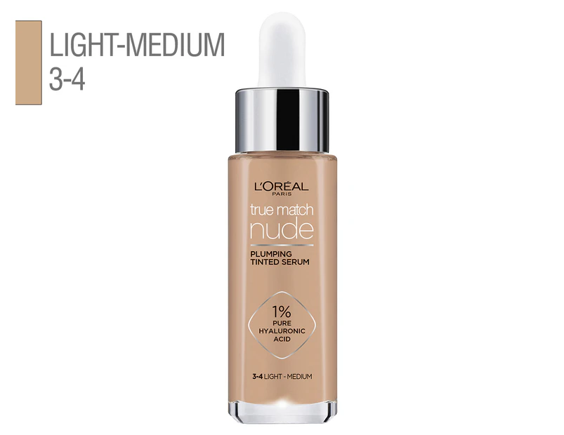 L'Oreal Paris True Match Tinted Serum 3-4 Light Medium