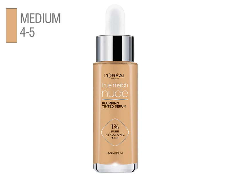 L’Oréal Paris True Match Nude Tinted Serum 30mL - #4-5 Medium