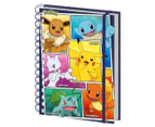 Pokemon Character Panels Anime/Video Game A5 Kids Notebook Stationery Set