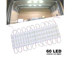 30/60LED 12V Bright Waterproof Advertisement Boat Car Vehicle Interior Light-60-LED