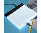 A5 Drawing Board Brightness Adjustable Easy Carrying Ultra-thin Plug-and-Play Create Paintings LED Drawing A5 Tracing Board DIY Light Pad Set for Home-1#