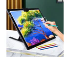 LED Stencil Board Magnetic Adjustable Ultra-thin A3 LED Calligraphy Artist Painting Drawing Table for Sketching-Black