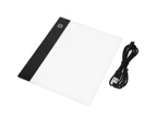 A5 Drawing Board Brightness Adjustable Easy Carrying Ultra-thin Plug-and-Play Create Paintings LED Drawing A5 Tracing Board DIY Light Pad Set for Home-2#