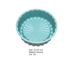 Creative Sunflower Shape Cake Mold Beautiful Stretchy Silicone Baking Tray for Home-Green