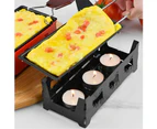 Non-stick Mini BBQ Cheese Oven Long Handle Baking Pan Tray Grill Kitchen Gadget-5#