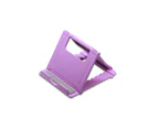 Universal Adjustable Table Desk Mobile Phone Holder Support Tablet Stand Bracket-Purple
