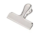 Sealing Clip Easy to Use Effortless Labour-saving Durable Thickened Document Drawing Board Clip T Clip for Office-Silver