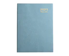 Schedule Book Multifunctional Time Management Efficiency Manual 2023 A4 Daily Weekly Agenda Planner Book Office Supplies-Blue
