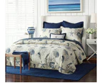 Bedspread King Size Lightweight Coverlet Printed Quilt Set Soft All Season Bedding with 2 Pillow Shams ( king ,98" x 106")