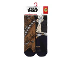 Mens Star Wars Socks | Heat Holders Lite | Novelty Thermal Socks for Winter - Chewie & Hans