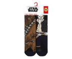Kids Star Wars Socks | Heat Holders Lite | Winter Novelty Socks for Boys - Chewie & Hans