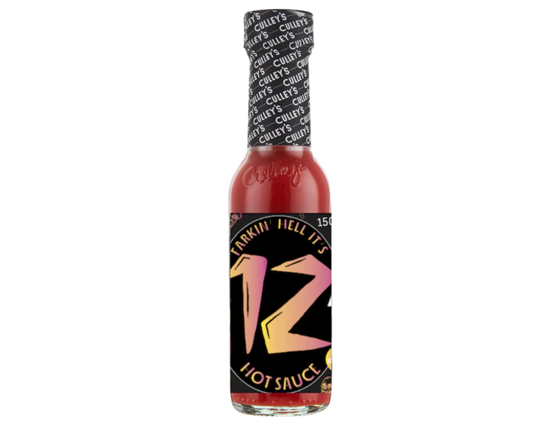 Culley's No 12 - Farkin' Hell It's Hot Sauce, 150ml