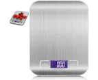 Digital Scale Professional Electronic Scale, Kitchen Scale with LCD - White