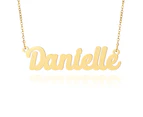 Prime & Pure 9K Yellow Gold Name Necklace Danielle - 50cm