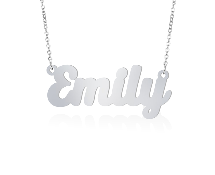 Emily necklace online silver