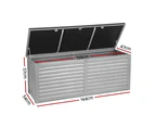 Gardeon Outdoor Storage Box Bench Seat 390L