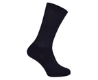 Extra Wide Bamboo Oedema Socks | Dr.Socks | Mens & Ladies | Socks for Swollen Feet Ankles Legs & Diabetics - Black