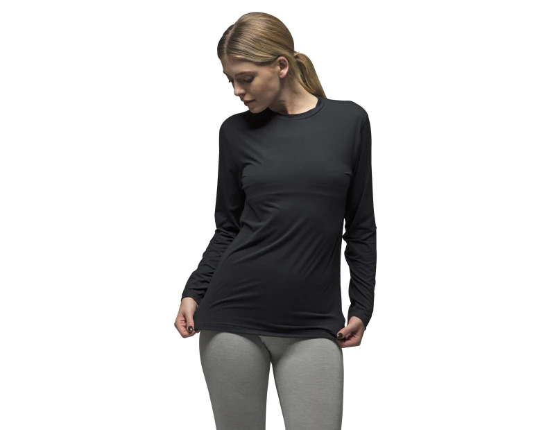 Heat Holders - Ladies Long Sleeve Thermal Top | Lightweight | Fleece Lined - X-Warm - Lite