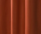 Cadence & Co 223x90cm Byron Block Eyelet Curtain Pair - Rust
