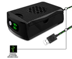 4Gamers XBOX Dual Rechargeable Battery Packs With Charging Box - Black