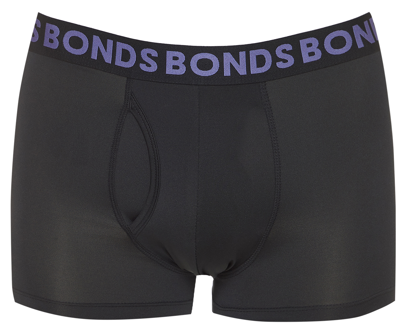 Bonds Everyday Microfibre Trunk 3 Pack In Black