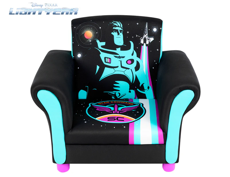 Disney Buzz Lightyear Kids' Upholstered Arm Chair