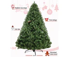 Jingle Jollys 2.1M 6FT 200cm Christmas Tree Xmas Decoration Home Decor 1250 Tips Green