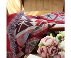 Sofa Cover Couch Chair Throw Blanket Tassel Rug Lounge Bed Sheet Tapestry Decor-130cm x 180cm