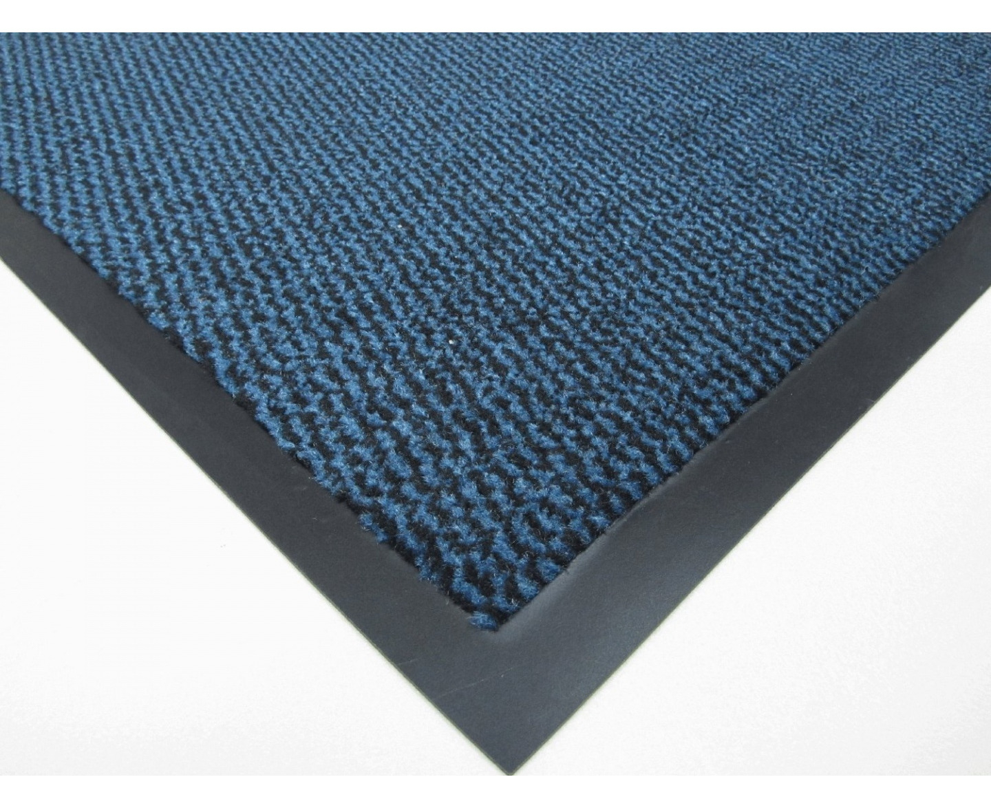 FunkyBuys Large Non Slip Heavy Duty Large Entrance Barrier Washable Mat Rugs Indoor/Outdoor Runner Blue Black 60 cm x 180 cm 