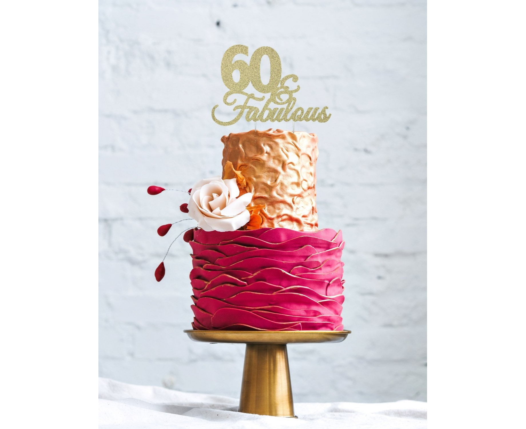 60th Birthday Cake | 60th birthday cakes, Birthday cake for mom, Mom cake