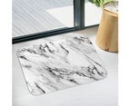 Marble Flower Kiss Moon Carpet Bedroom Kitchen Anti-Slip Doormat Home Decor-1#