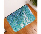 Plant Cactus Geometric Moon Pattern Anti-slip Doormat Bath Mat Home Floor Decor-1#