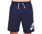 Nike Sportswear Men's Essentials French Terry Alumni Shorts - Midnight Navy