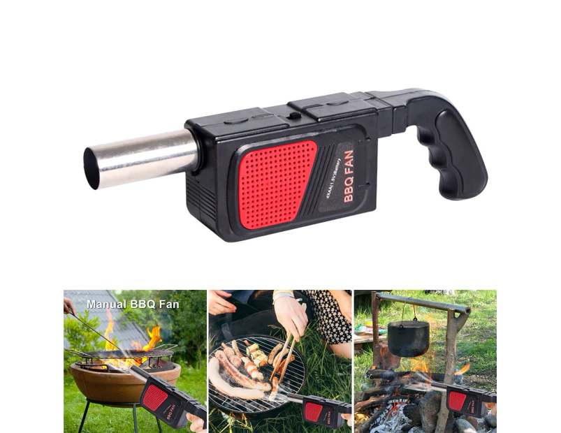 Handheld Electric Bbq Fan Air Blower