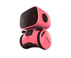 Interactive Voice Command Touch Control Smart Robot - Pink