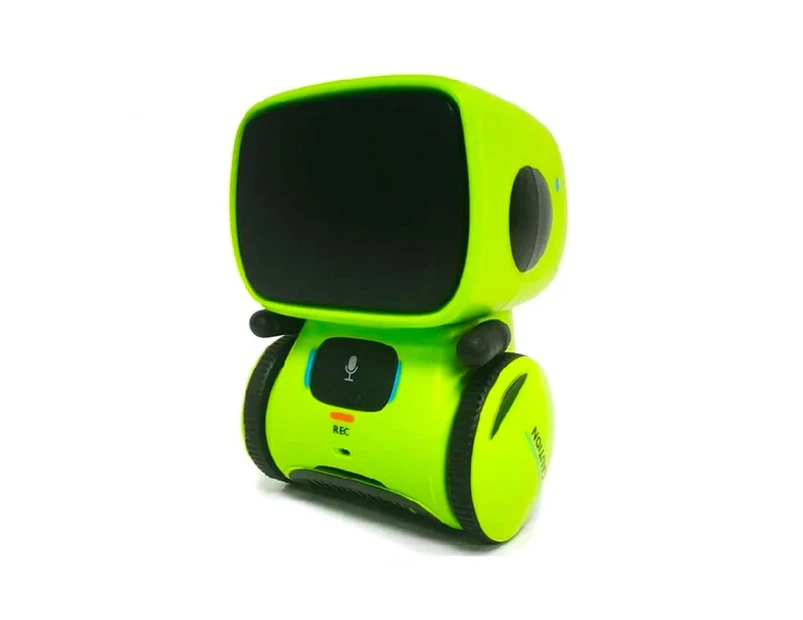 Interactive Voice Command Touch Control Smart Robot - Green