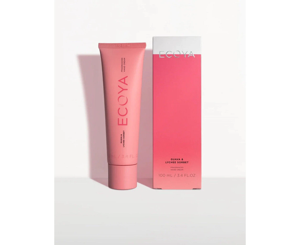 Ecoya Hand Cream 100ml - Guava & Lychee Sorbet