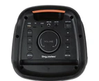 SingMasters Party Box P50 Bluetooth Karaoke Machine Speaker,Portable,Rechargeable,2 Premium UHF Wireless mics,Party Lights,Recording