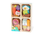 B. toys - Little Foodie Groups - Wooden Play Food Playset - Multi