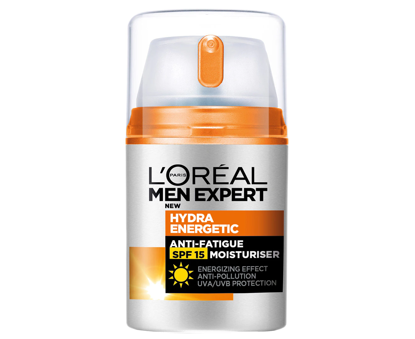 L'Oréal Men Expert Hydra Energetic Anti-Fatigue SPF 15 Moisturiser 50mL