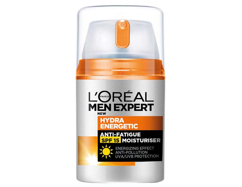L'Oréal Men Expert Hydra Energetic Anti-Fatigue SPF 15 Moisturiser 50mL