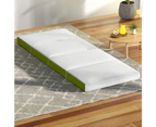 Giselle Bedding Foldable Mattress Folding Foam Single Green