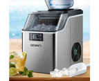 Devanti Ice Maker Machine Commercial Portable Ice Cube Tray Countertop 3.2L