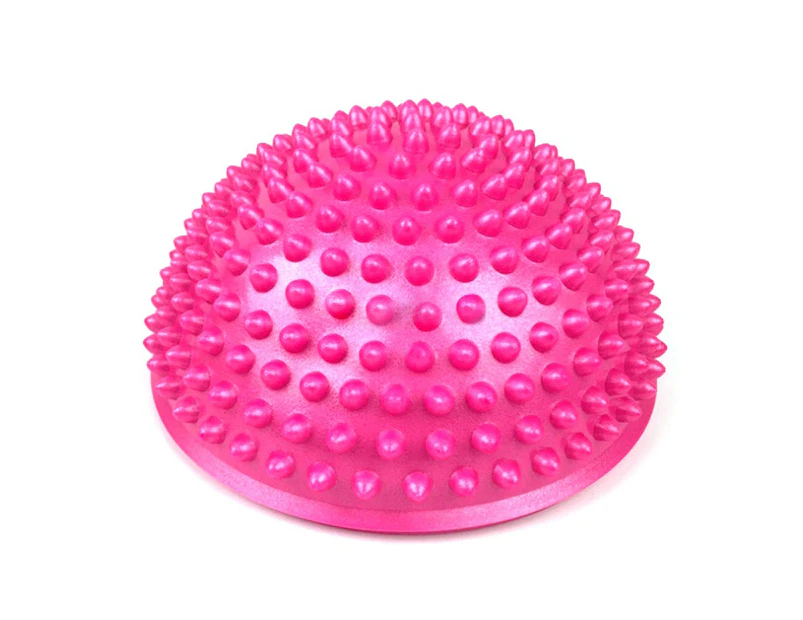 Portable Stability Balance Pods Foot Press Massager Yoga Kids Induction Trainer-Rose Red - Rose Red