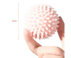 Spiky Massage Ball Body Pain Stress Trigger Point Relief Massager Health Care-Pink - Pink
